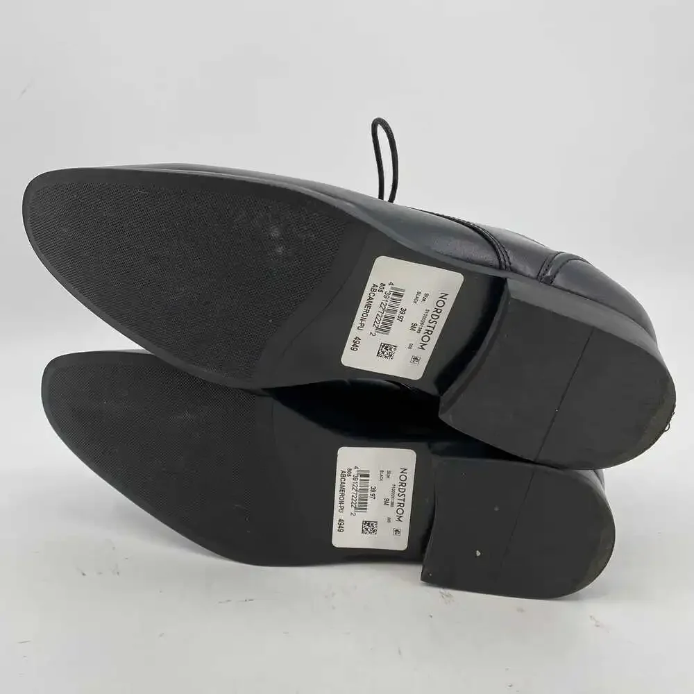 Abound Classic Black Lace-Up Oxford Shoes | Size 9